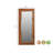 Finneytown 72" Live Edge Solid Wood Accent Mirror-102534091
