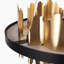 Highclere 1- Light 23.5" LED Brass Cylinder Drum Dining Room Chandelier