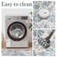 Tapis géométrique lavable antidérapant à motif géométrique-129040783-129040785