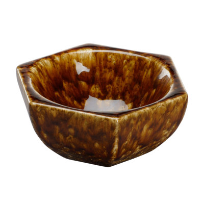 Tortoise Hexagonal Bowl
