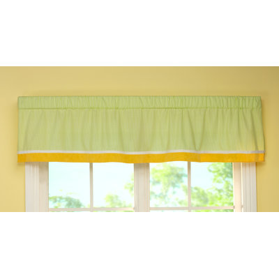 Animal Striped Tailored Window Valance