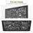 6ft. H × 4 ft. W Metal Privacy Screen Fence Panel Bamboo Leave Pattern-55887640