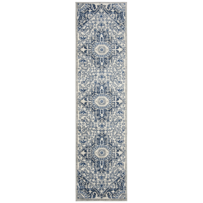 West Stockbridge Oriental Area Rug, Runner 61 x 244 cm