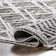 Rachelle Moroccan Tasseled Power Loom Performance Gray/White Rug