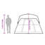 Vidaxl Camping Tent Cabin 4-Person Waterproof