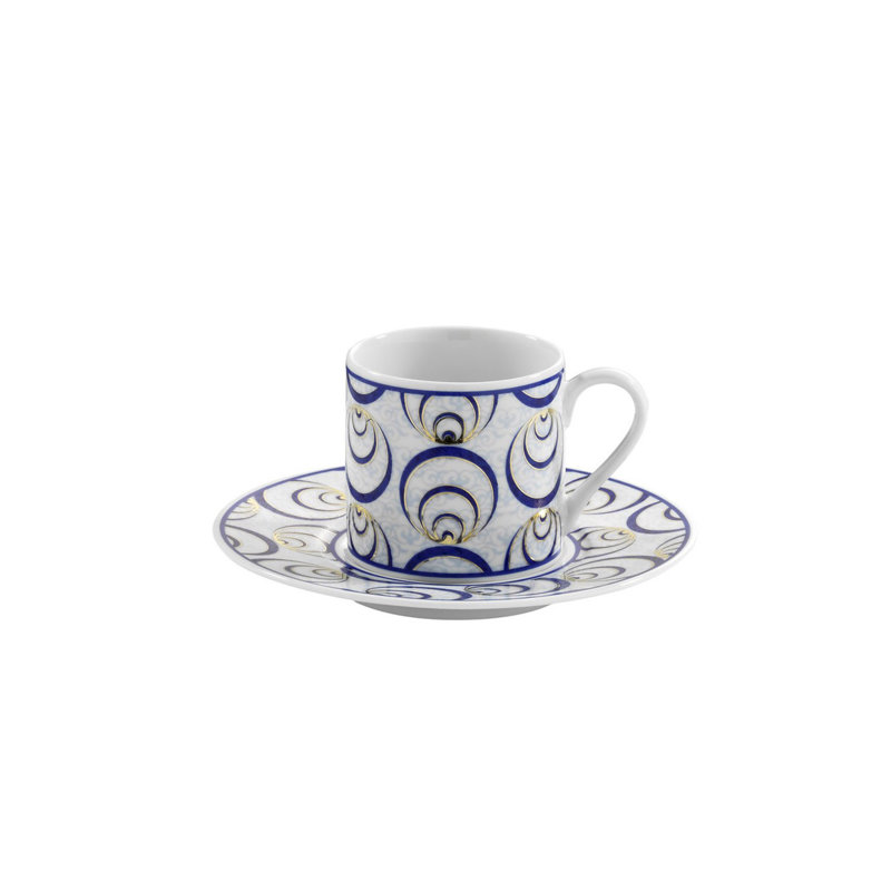 Ensemble de 6 tasses à espresso Caidenlee