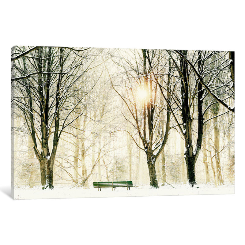 Très froid pour asseoir, reproduction d’art sur toile tendue, H 8 po x l 12 po x P 0,75 po