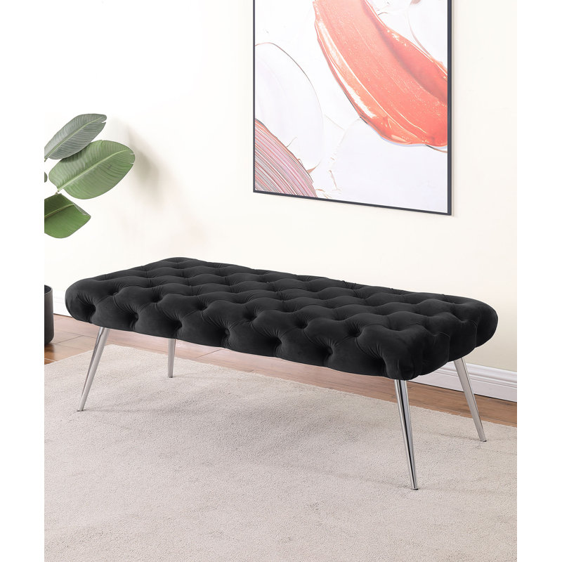 Banc d'appoint 47,40 "Modern Classics, Black