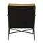 Fauteuil en cuir fleur 24 po