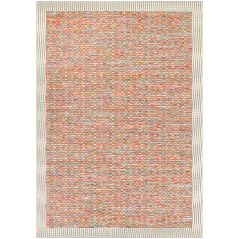 Tapis intérieur/extérieur orange Loranger, Rectangle 5 pi 3 po x 7 pi 6 po