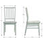 Ensemble de 4 chaises de salle à manger 17,5 po H 17,5 po-100912938