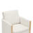 Upholstered Dining Chairs with Casters-1178809115