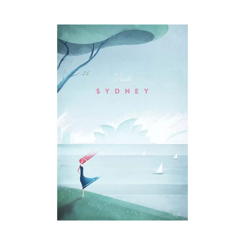 Sydney by Henry Rivers - Wrapped Canvas Print, 152.5 cm H x 101.5 cm W