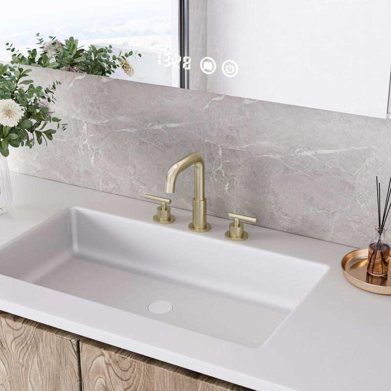 Widespread 2-handle Bathroom Faucet
