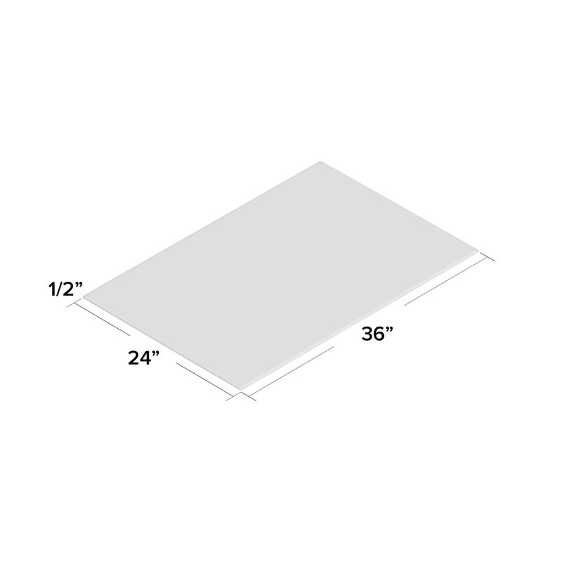 Hugoton Outdoor Doormat, Rectangle 2' x 3', Blue