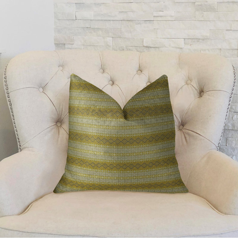 Coussin de luxe fabriqué à la main Bridge Cliff, 20 po x 26 po, Coussin lombaire