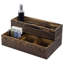 Pine Wood 6 Compartment Makeup Organiser