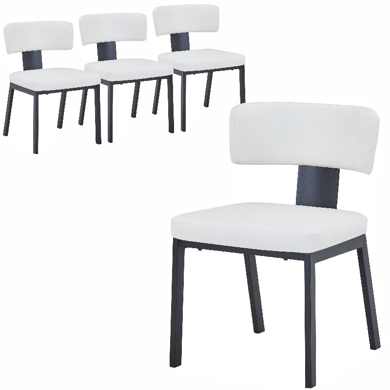 Chaise de salle à manger Leisuremod Teres Collection, 1, Taupe clair