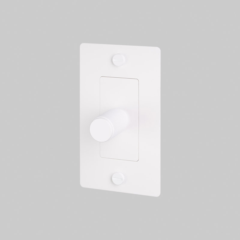 1G Dimmer / Non-Logo , Brass, 1 Gang