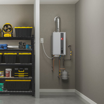 Rheem High Efficiency Non-Condensing Indoor 9.5 GPM Tankless Gas Water Heater
