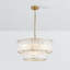 Lustre réglable en verre doré 5/8 lumières à 2 niveaux-543217882-543217886