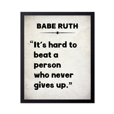 Never Give Up