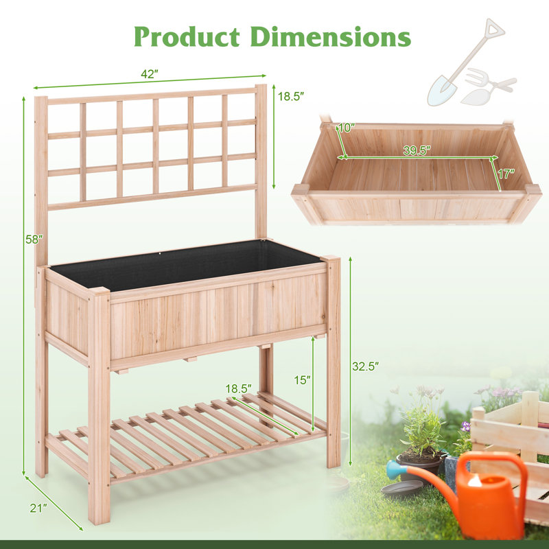 Indoor / Outdoor Elevated Planter
