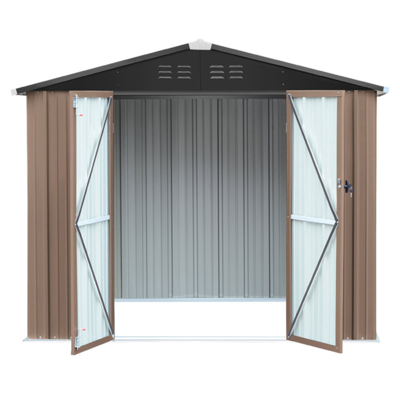 Outdoor Metal Garden Storage Shed