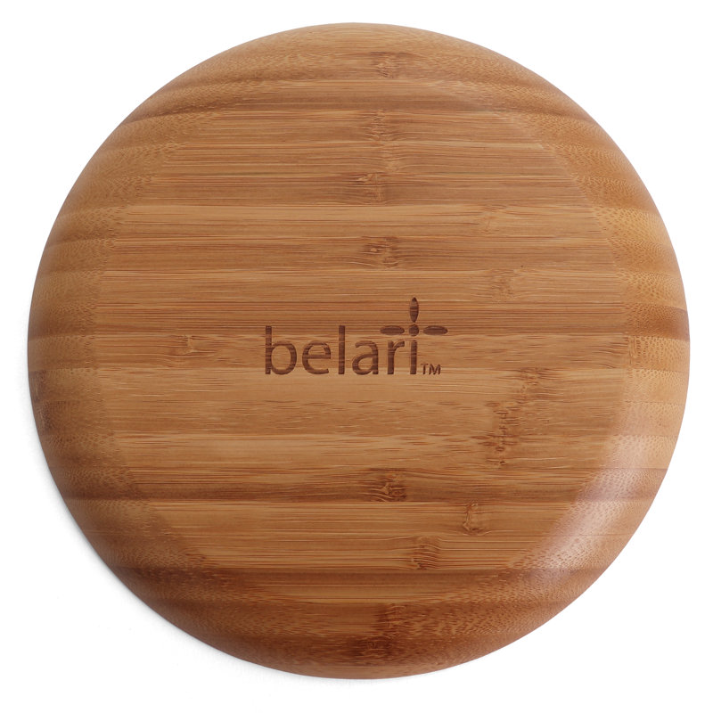 Reusable Bamboo Round Dinner Plate