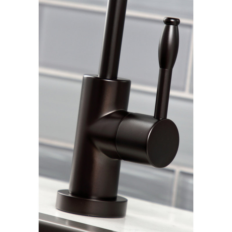 Kingston Brass Nustudio Single-Handle 1-Hole Deck Mount Water Filtration Faucet, Oil Rubbed Bronze