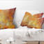 Coussin lombaire abstrait