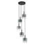 Blakelyn 4 - Light Black LED Cluster Pendant