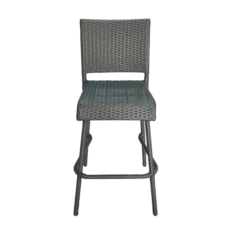 Tabouret de bar 29 po Bertila, Gris, 4