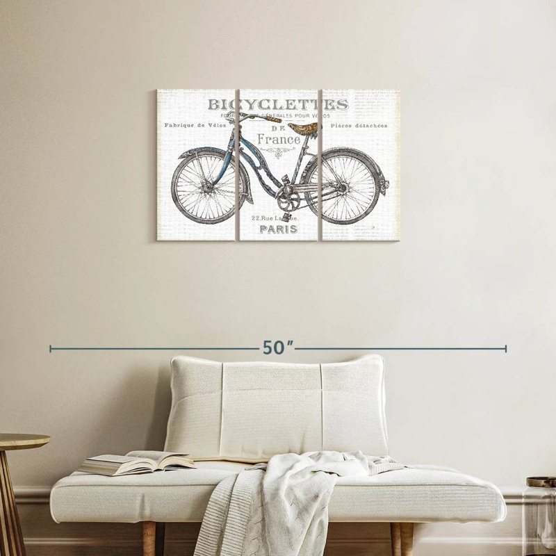 Kema Bicycles II, 20" H x 33" W