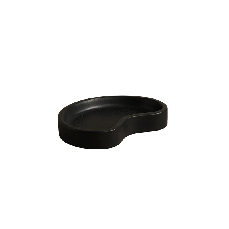 AMOEBA TRAY (SET OF 2) - BLACK