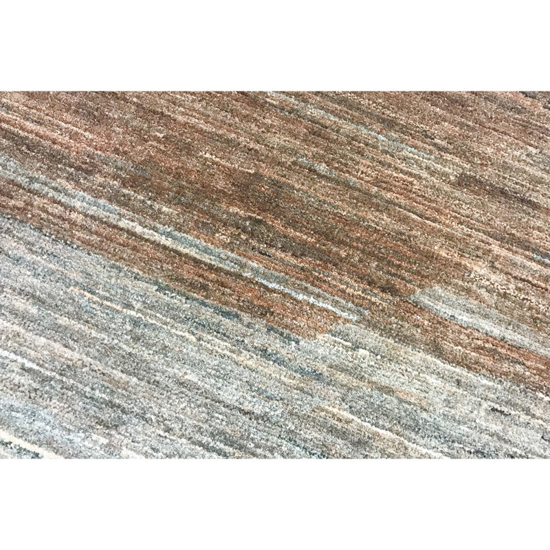 Hand-Knotted High-Quality Brown Area Rug