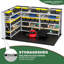 10 Ft. W X 7 Ft. D Plastic Storage Shed With Floor