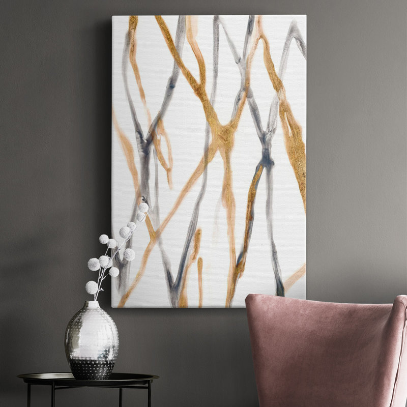 Runnel IX - reproduction sur toile tendue, H 36 po x l 24 po x P 1,5 po