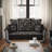 Morrine Americano 70 in. Fabric Upholstered 2-Seater 3-in-1 Sleeper Loveseat Sofa Bed with Storage-677726769