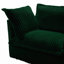 Fauteuil en velours côtelé-1893587860