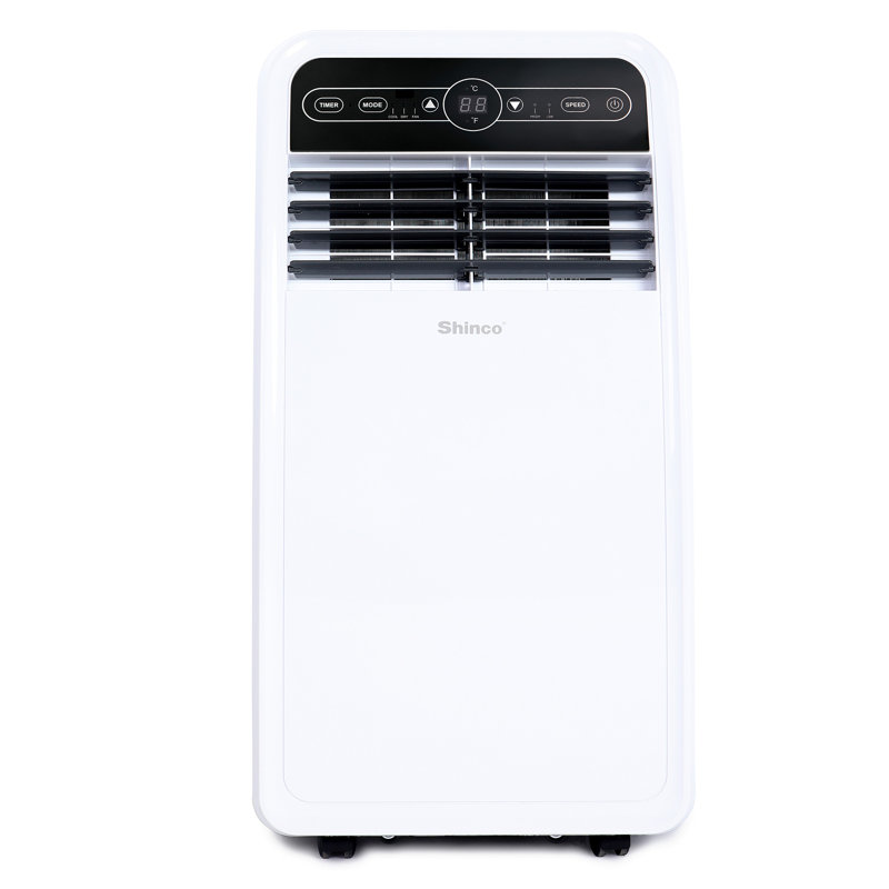 Shinco 8,000 BTU White Portable Air Conditioner with Remote