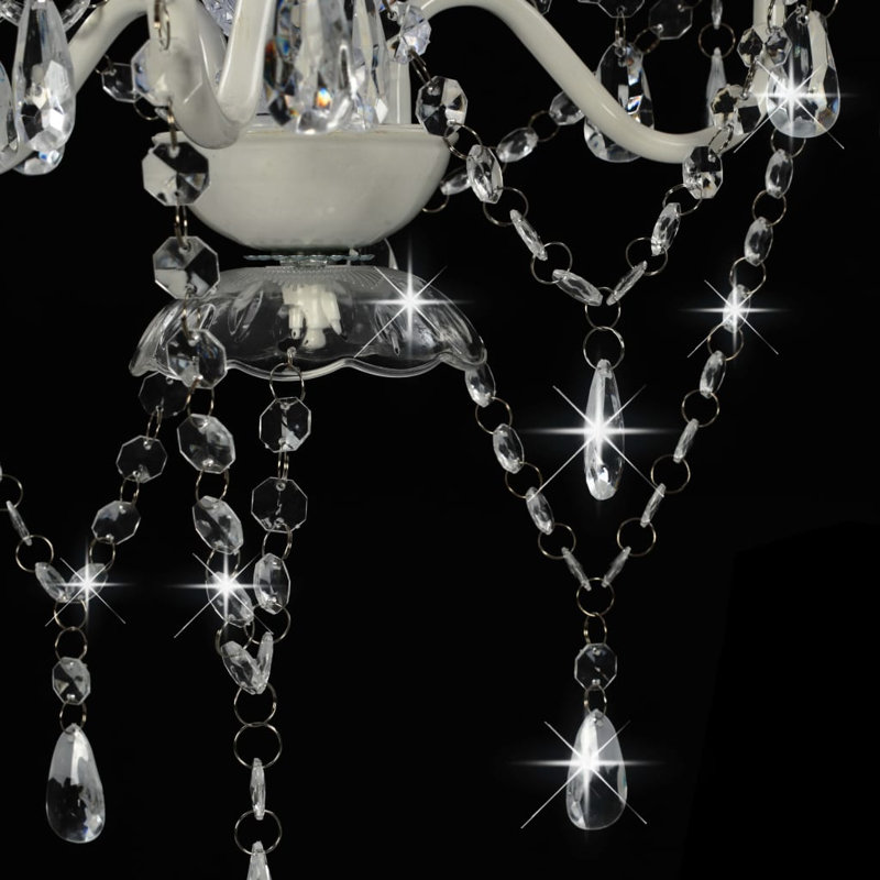 Alton 3 - Light Chandelier Pendant, White