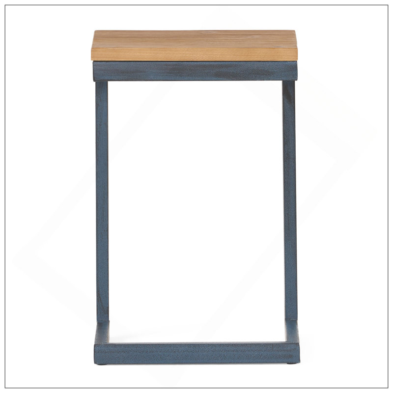 ACCENT TABLE-SMALL, 19" H x 12.75" W x 10.25" D