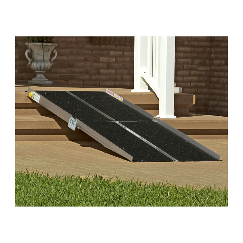 Rampe portable pliante, L 8"