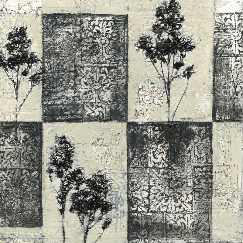 Toile Redone II by Jennifer Goldberger - Wrapped Canvas Painting, 122cm H x 122cm W x 3.8cm D
