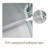 Semi-Frameless Neo-Angle Hinged Shower Enclosure, 34-1/8 X 72 In, 5/16 In. Tempered Glass, Elegant And Functional, Shower Door