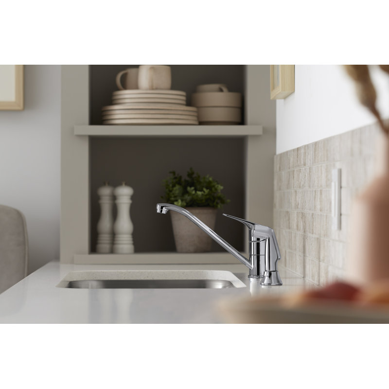 Valton Single Handle Kitchen Faucet with Side Spray