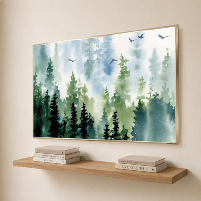 Treeline par Katrina Pete - Impression sur toile
