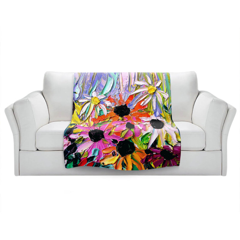 Hand Woven Throw Blanket, 68" x 80"