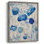 «Blue Day Dawning II», reproduction encadrée - bois massif-57808077